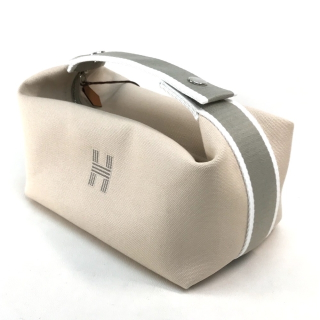Hermes(エルメス)の新品同様 エルメス ブリッドアブラックPM ポーチ ハンドバッグ ベージュ系 レディースのバッグ(ハンドバッグ)の商品写真