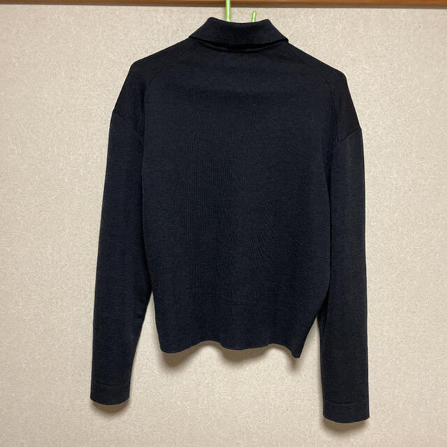 Jil Sander(ジルサンダー)の【定価恐らく8万円前後】最高級　JIL SANDER ヴァージンウールニットポロ メンズのトップス(ニット/セーター)の商品写真