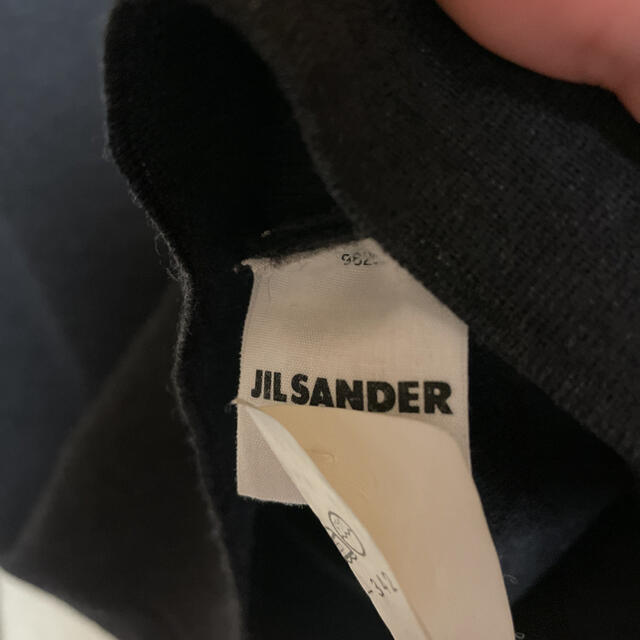 Jil Sander(ジルサンダー)の【定価恐らく8万円前後】最高級　JIL SANDER ヴァージンウールニットポロ メンズのトップス(ニット/セーター)の商品写真