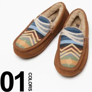 アグ(UGG)の売切れ御免！中古 ugg×ペンドルトン コラボ モカシンスリッポン(スリッポン/モカシン)