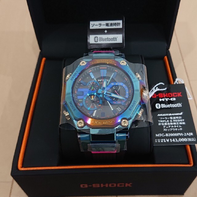 定番のお歳暮&冬ギフト - G-SHOCK 国内正規 MTG-B2000PH-2AJR プライスタグ巻きタグ 未試着 新品 腕時計(アナログ)