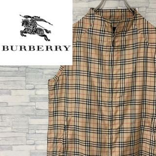 バーバリー(BURBERRY)の【美品】バーバリーゴルフ　ベスト　ノバチェック　　L(ベスト/ジレ)