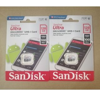 サンディスク(SanDisk)のサンディスク microSDカード 128GB 2個(その他)