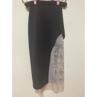 バブルス(Bubbles)のmelt the lady lily tatoo skirt(ロングスカート)