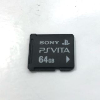 プレイステーションヴィータ(PlayStation Vita)の美品!  SONY純正品　psvita 64メモリーカード　(その他)