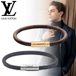 ルイヴィトン(LOUIS VUITTON)のルイヴィトン　レザーブレスレット(ブレスレット)