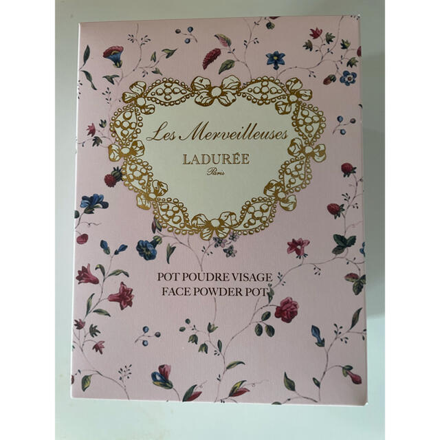 LADUREE(ラデュレ)のラデュレ　ポット&ルースパウダー　新品未使用 コスメ/美容のベースメイク/化粧品(フェイスパウダー)の商品写真