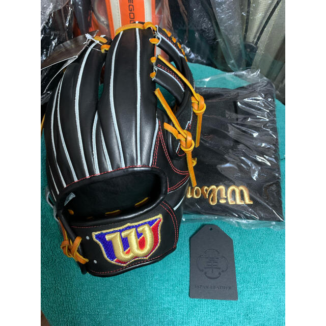 Wilson 限定キップレザー 硬式内野手用グラブ DS型 定価66,000 Wilson 限定キップレザー 硬式内野手用グラブ DS型 定価66,000