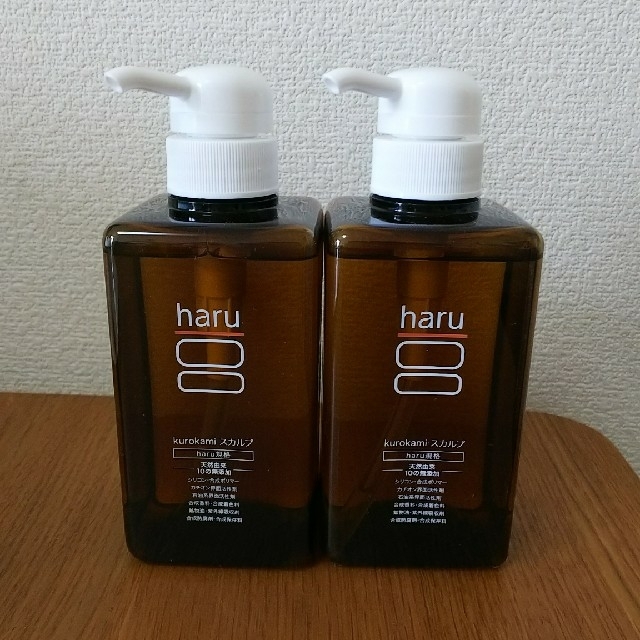 新品未使用 haru シャンプー 400ml 2本