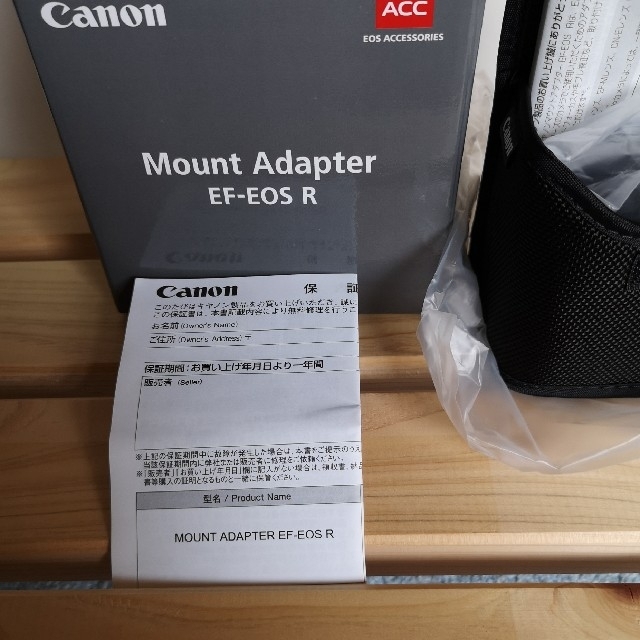 Canon(キヤノン)の⭐Canon純正　マウントアダプター　EF-EOSR スマホ/家電/カメラのカメラ(ミラーレス一眼)の商品写真