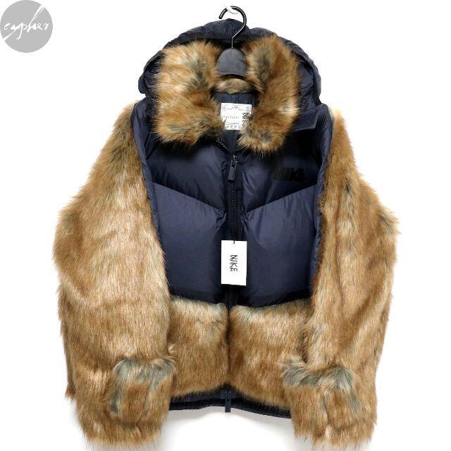 sacai - 新品 NIKE SACAI パーカー ナイキ サカイ ダウン ジャケット ファー