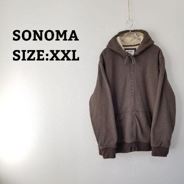 Sonoma    パーカー　ジップパーカー メンズ　　[ XL ]