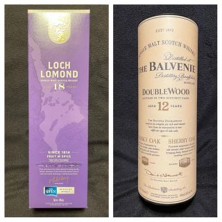 LOCH LOMOND 18年 THE VALVENIE 12年 セット(ウイスキー)