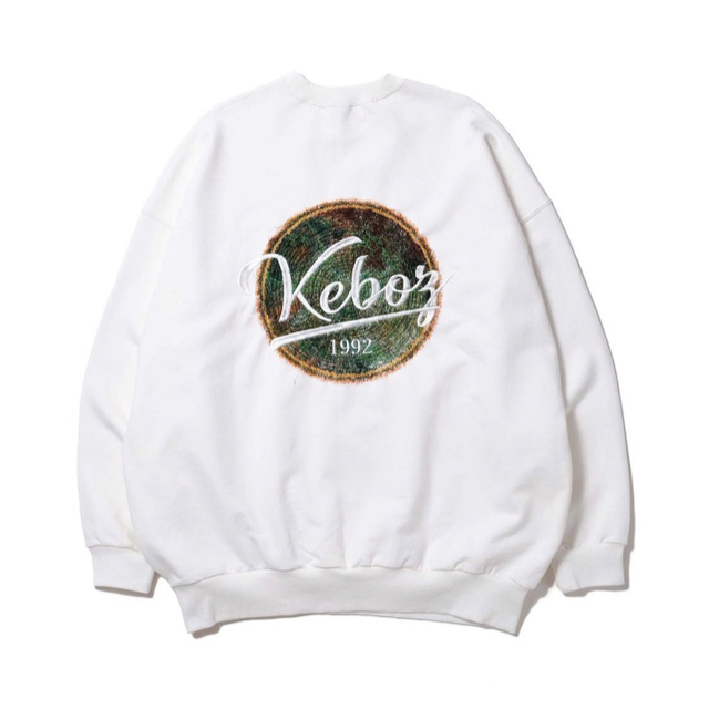 KEBOZ×SUPER TRAMP×nui LOGO CREWNECK