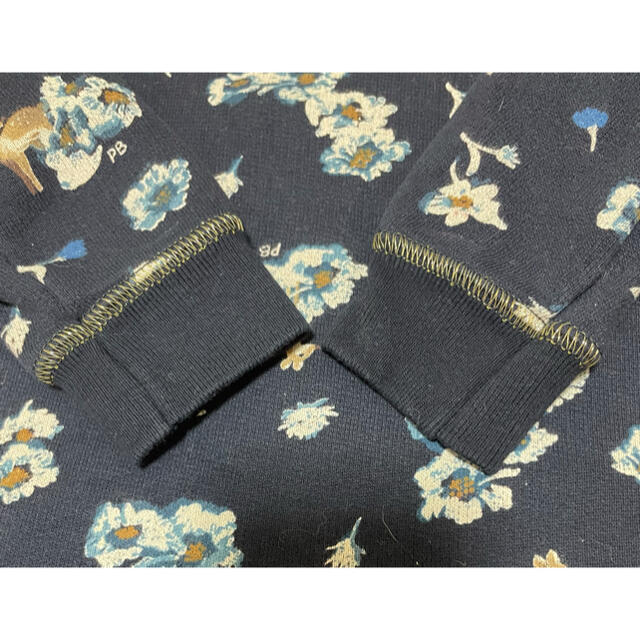 PETIT BATEAU(プチバトー)の専用　PETIT BATEAU ｽｳｪｯﾄ ﾌﾟﾘﾝﾄ ﾜﾝﾋﾟｰｽ  12m キッズ/ベビー/マタニティのベビー服(~85cm)(ワンピース)の商品写真