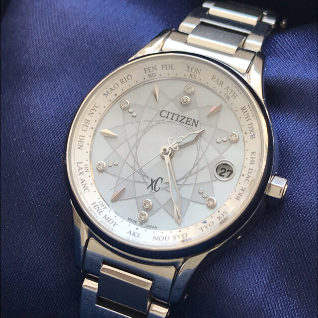 専用です。💎CITIZENクロスシー XC💎　限定 EC1160-54W レディースのファッション小物(腕時計)の商品写真