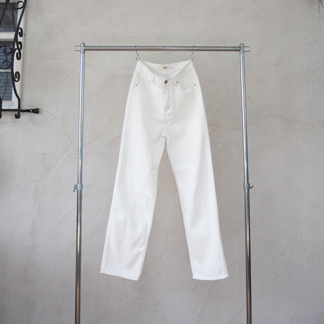 【Sサイズ】Straight Denim《WHT》 21383117