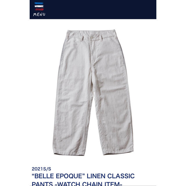 ポータークラシック LINEN CLASSIC PANTS メンズのパンツ(スラックス)の商品写真