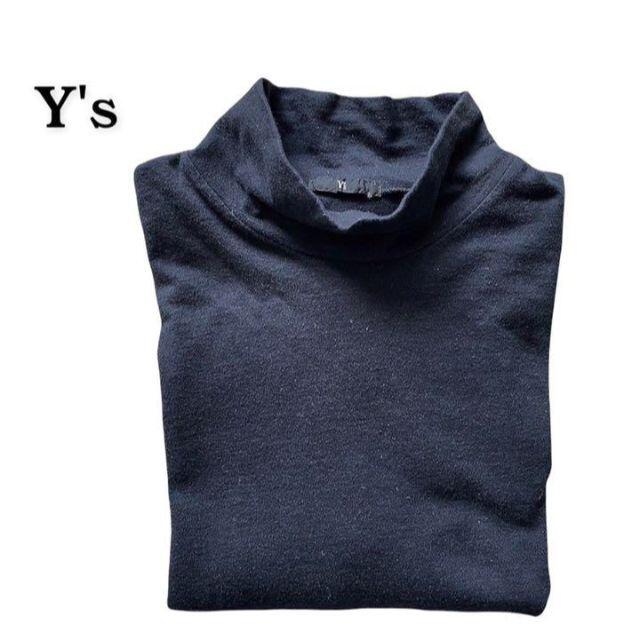 Y's(ワイズ)のY's ワイズ アンゴラ混ハイネック ハイゲージ長袖 ニット メンズのトップス(ニット/セーター)の商品写真