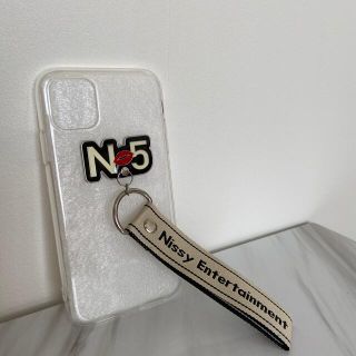 トリプルエー(AAA)の【Nissy】スマホアクセサリー　iphone11ソフトクリアケース付き(その他)