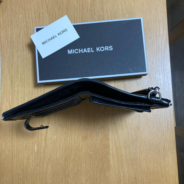 Michael Kors(マイケルコース)のマイケルコース黒牛革長財布 レディースのファッション小物(財布)の商品写真