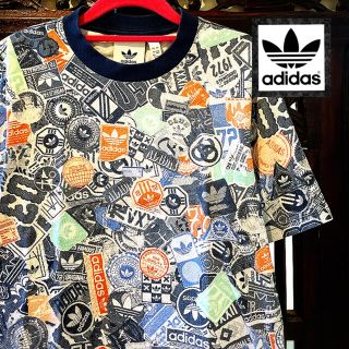 アディダス(adidas)のアディダス オリジナルス ロゴづくし Tシャツ タンクトップ ジャージ(Tシャツ/カットソー(半袖/袖なし))