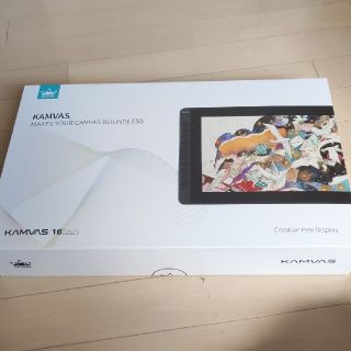 HUION kamvas 16(2021) 液晶タブレット 液タブ スタンド付き(PC周辺機器)