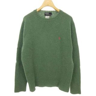 ポロラルフローレン(POLO RALPH LAUREN)のポロ バイ ラルフローレン ニット セーター 長袖 M グリーン ECR9(ニット/セーター)