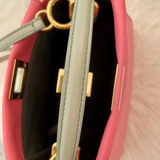 FENDI ピーカブーミニ ピンク×ミントグリーン www.krzysztofbialy.com