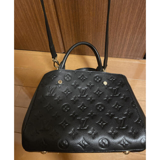 LOUIS VUITTON(ルイヴィトン)のルイヴィトン　アンプラント　モンテーニュBB 2way ノワール　正規品 レディースのバッグ(ハンドバッグ)の商品写真