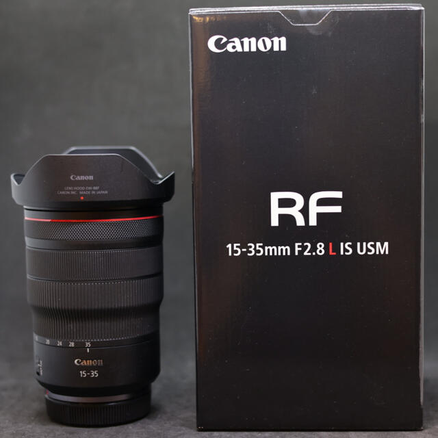 大人気SALECanon Canon RFレンズ RF15-35mm F2.8 L IS USMの通販 by たか's shop｜キヤノンならラクマレンズ(ズーム) 