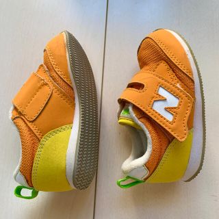 ニューバランス(New Balance)のニューバランス、スニーカー、オレンジ、イエロー、13.5cm.NB.(スニーカー)