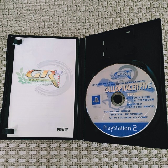 PlayStation2(プレイステーション2)のPS2 ギャロップレーサー5、6 Revolution　2本まとめ売りセット エンタメ/ホビーのゲームソフト/ゲーム機本体(家庭用ゲームソフト)の商品写真