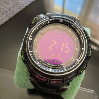 カシオ(CASIO)のたか様専用　PRO TREK  3207 PRG-110CJ デジタル腕時計(腕時計(デジタル))