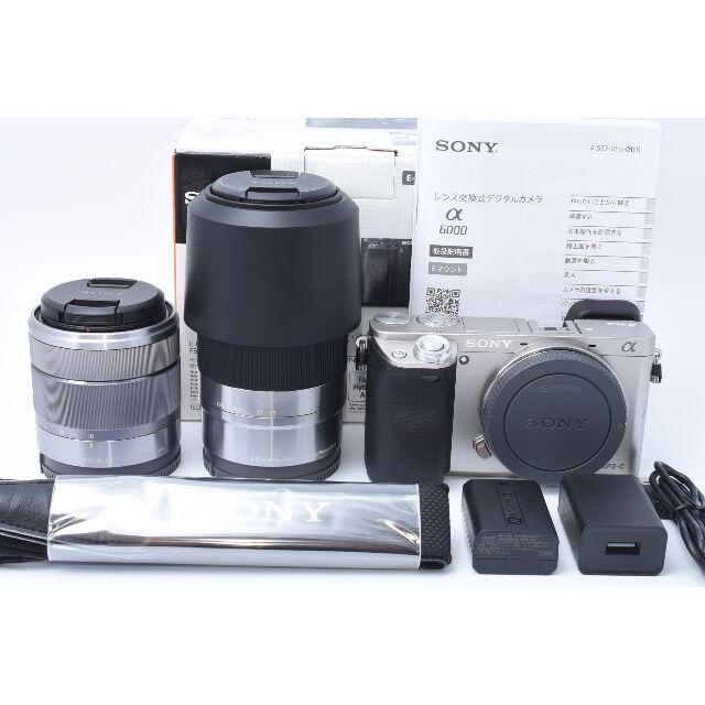 ★美品★ SONY α6000 ダブルレンズセット