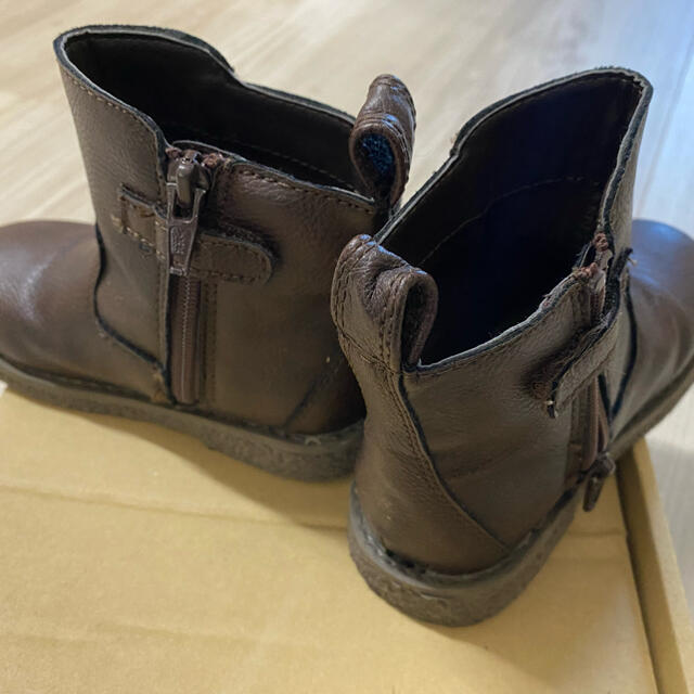 GAP Kids(ギャップキッズ)のブラウン　ブーツ キッズ/ベビー/マタニティのキッズ靴/シューズ(15cm~)(ブーツ)の商品写真