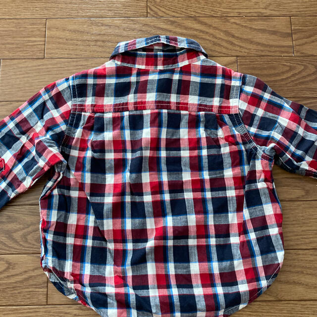 babyGAP(ベビーギャップ)のbabyGAP チェック柄シャツ キッズ/ベビー/マタニティのベビー服(~85cm)(シャツ/カットソー)の商品写真