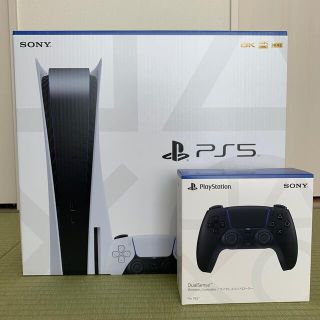 プレイステーション(PlayStation)のPlayStation5 ＋DualSense ワイヤレスコントローラー  新品(家庭用ゲーム機本体)