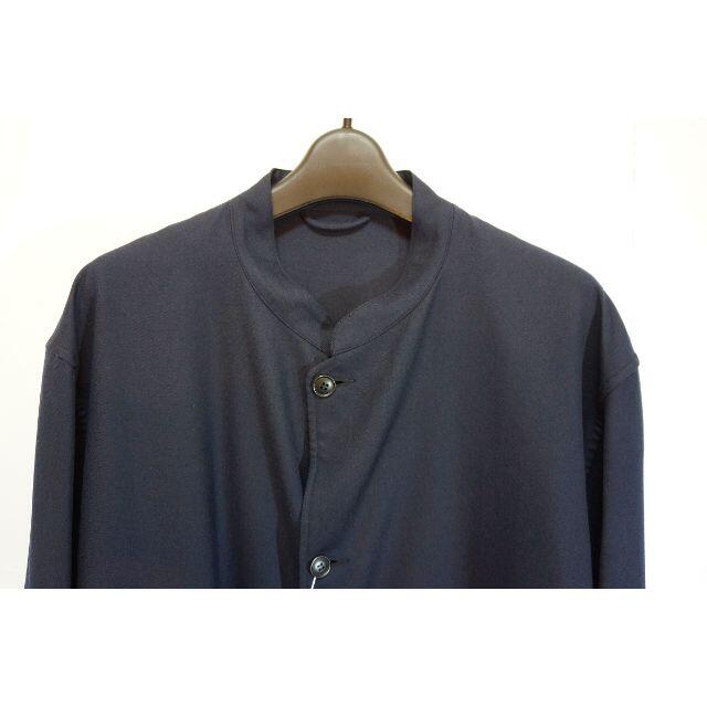 COMOLI - 21AW COMOLIウール フラノ スタンドカラー ジャケット COMOLI - 21AW COMOLIウール フラノ スタンドカラー ジャケット