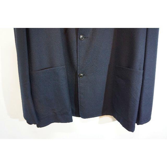 COMOLI - 21AW COMOLIウール フラノ スタンドカラー ジャケット COMOLI - 21AW COMOLIウール フラノ スタンドカラー ジャケット