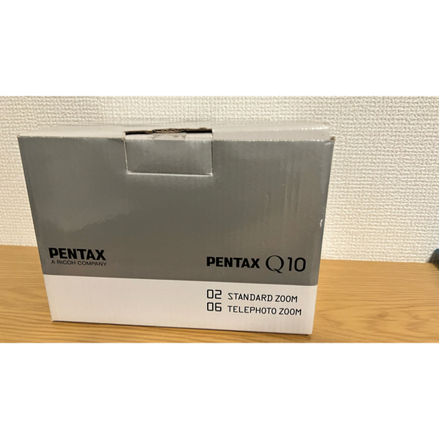 RICOH(リコー)のPENTAX Q10 ダブルズームキット　BLACK スマホ/家電/カメラのカメラ(デジタル一眼)の商品写真