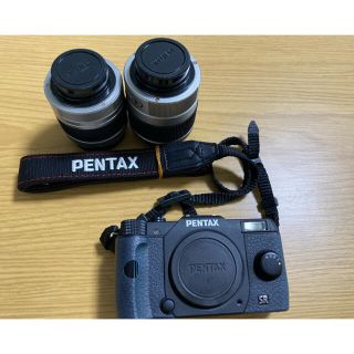 リコー(RICOH)のPENTAX Q10 ダブルズームキット　BLACK(デジタル一眼)