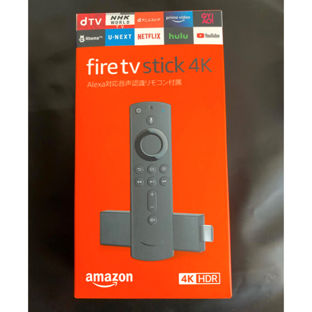 Fire TV Stick 4K - Alexa対応音声認識リモコン付属