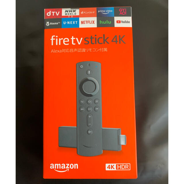 Fire TV Stick 4K - Alexa対応音声認識リモコン付属