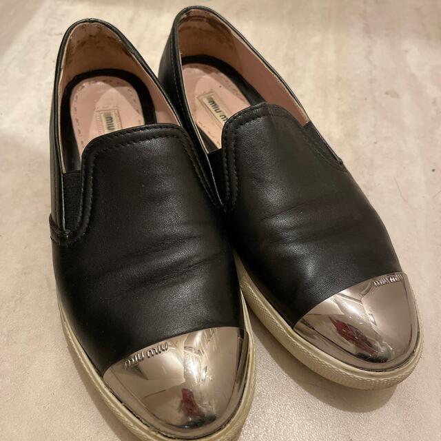 MIUMIU スリッポン　37(24センチ)