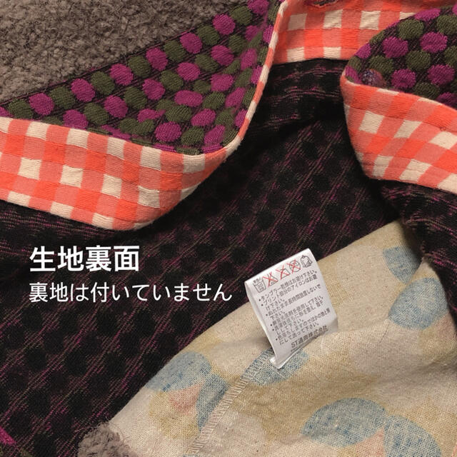 UNICA(ユニカ)のUnica／レトロなパッチワーク風ワンピース／キッズ／120~130cm キッズ/ベビー/マタニティのキッズ服女の子用(90cm~)(ワンピース)の商品写真