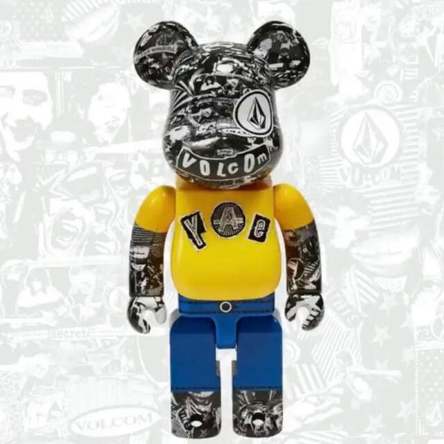 MEDICOM TOY(メディコムトイ)のVOLCOM BE@RBRICK 1000% ハンドメイドのおもちゃ(フィギュア)の商品写真