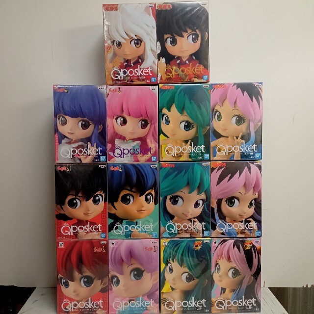 Qposket うる星やつら らんま1/2 犬夜叉 セット Qposket うる星やつら らんま1/2 犬夜叉 セット
