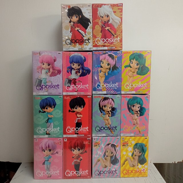 Qposket うる星やつら らんま1/2 犬夜叉 セット Qposket うる星やつら らんま1/2 犬夜叉 セット