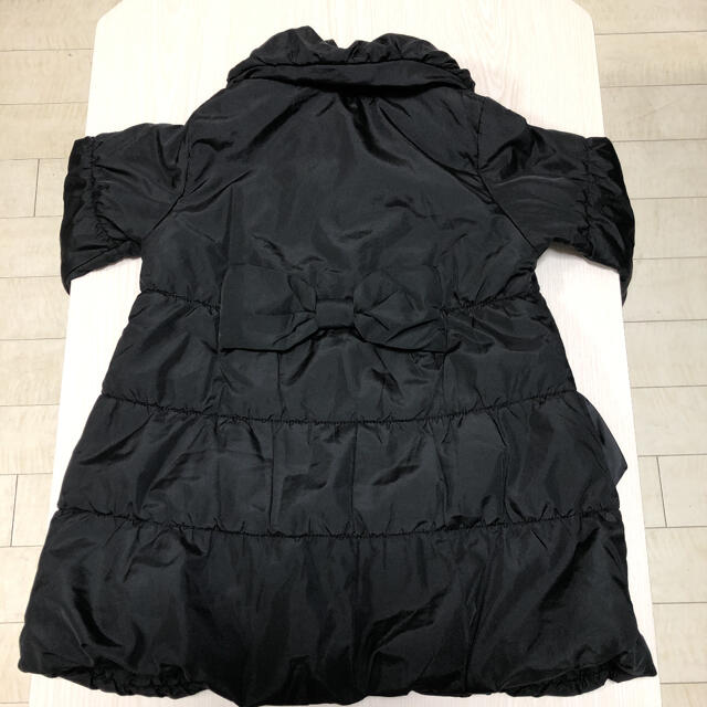 アウター 130センチ　黒　 キッズ/ベビー/マタニティのキッズ服女の子用(90cm~)(ジャケット/上着)の商品写真